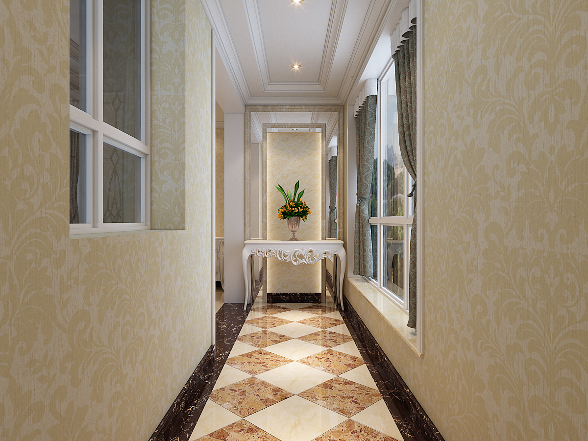 正定墅洋居禮245平米三室兩廳四衛(wèi)歐式風格裝修效果圖 正定墅洋居禮245平米三室兩廳四衛(wèi)歐式風格裝修效果圖