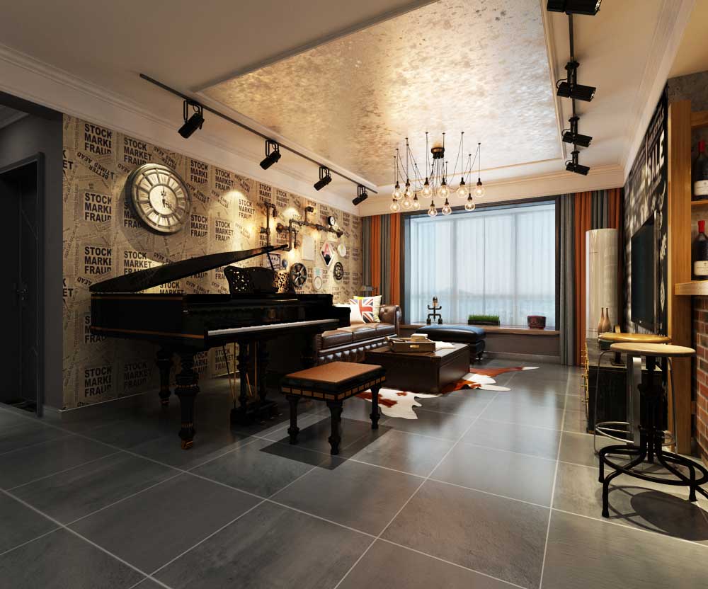 翰林三室兩廳裝修效果圖