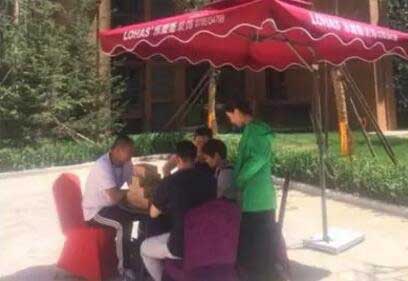 東勝紫御府交房現(xiàn)場(chǎng)