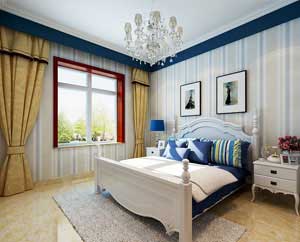 上東城130平米三室兩廳美式簡約裝修效果圖