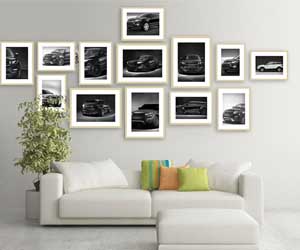 照片墻設計小妙招 讓照片生動起來