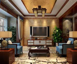 禮居洋墅300㎡別墅中式風(fēng)格