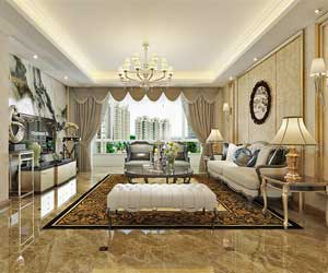 正定墅洋居禮別墅360㎡中式