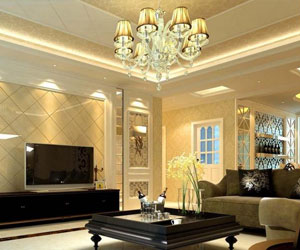 “客廳吊頂裝修風水”選什么形狀吊頂好，用什么材料好？