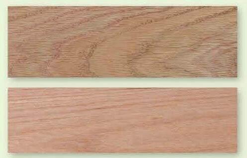 紅橡木和白橡木