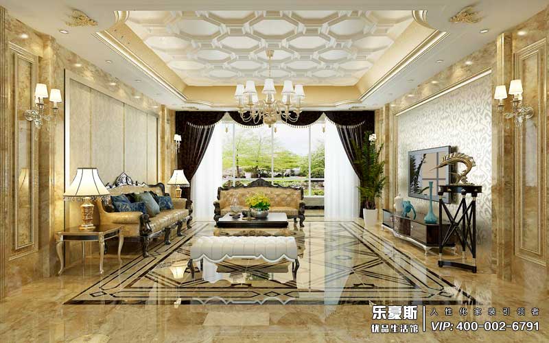 星河盛世350平米法式風(fēng)格裝修