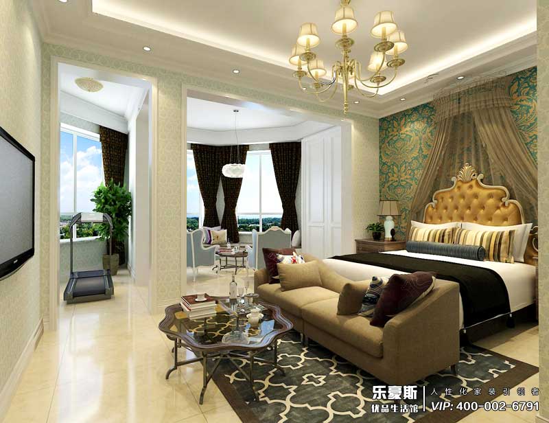 星河盛世350平米法式風(fēng)格裝修