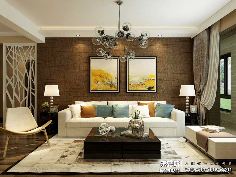 金色里程136平米現(xiàn)代簡約風(fēng)格裝修效果圖