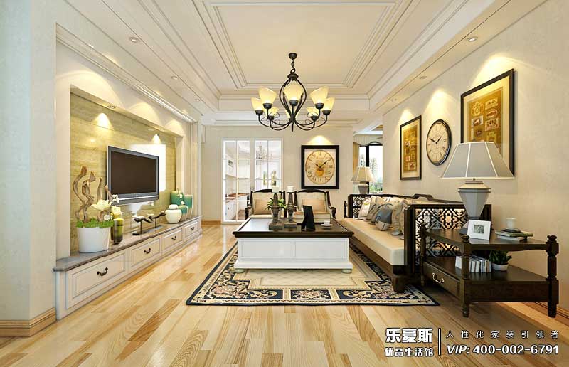 瑞城153平米四室兩廳混搭風(fēng)格裝修效果圖