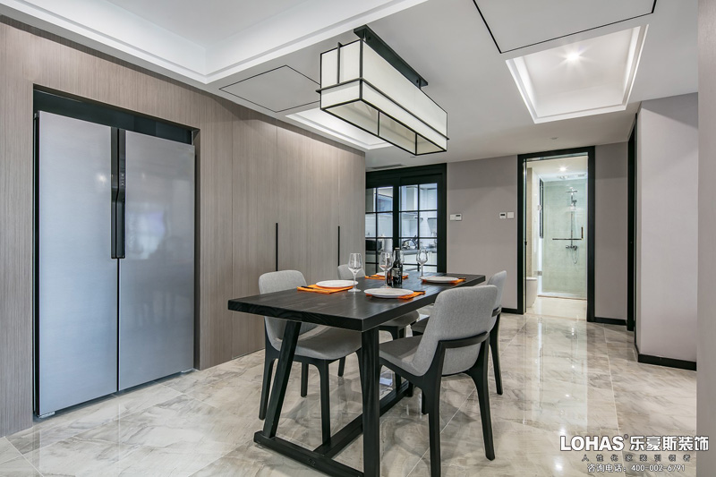 正定御河上院251平米餐廳裝修效果圖