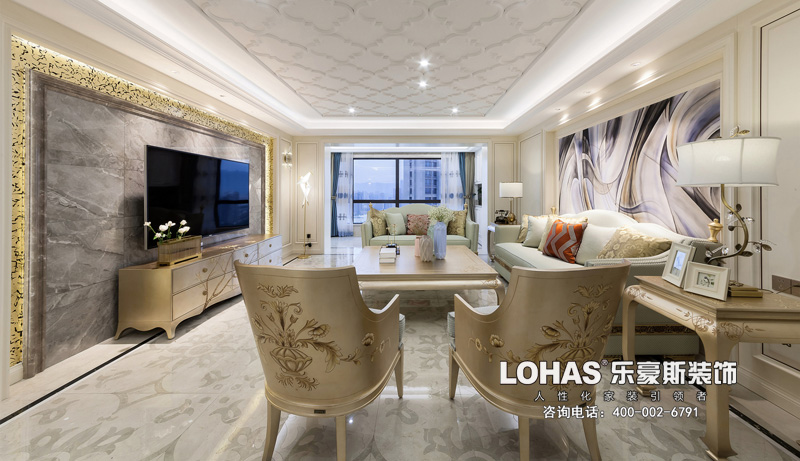 正定御河上院歐式裝修效果圖