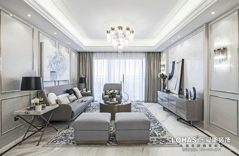 御河上院142平米裝修效果圖