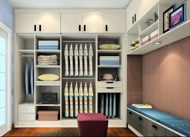 過道式衣帽間 過道式衣帽間