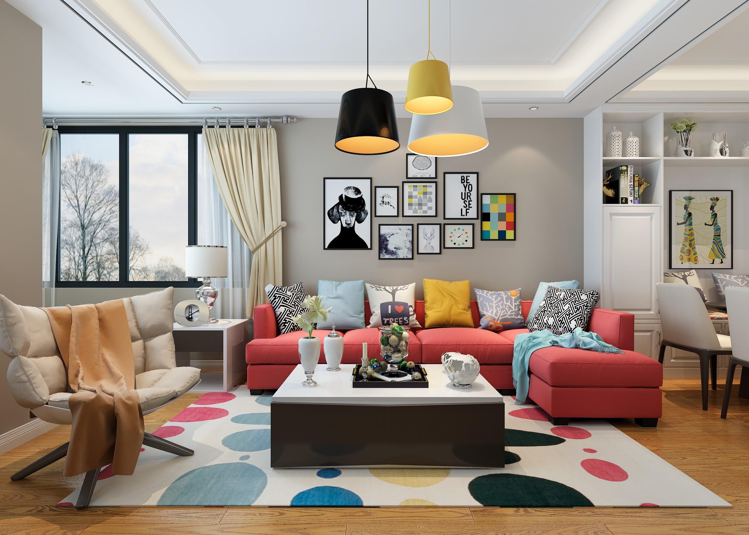 【裝修知識(shí)】學(xué)會(huì)了這5個(gè)小戶型裝修技巧，小家也能越住越大