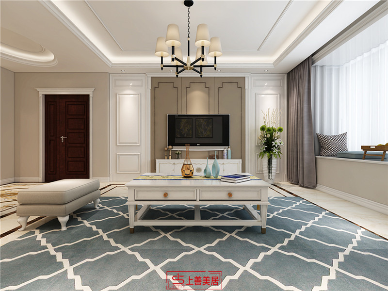 鑫界王府160平美式 鑫界王府160平美式