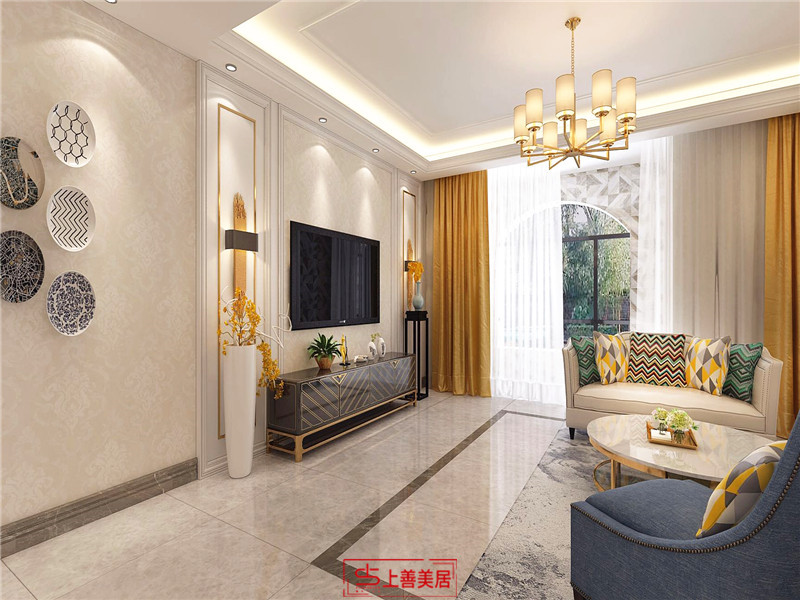 秀水名邸130平簡(jiǎn)歐