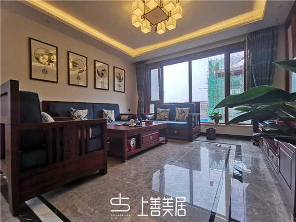 秀水名邸新中式風(fēng)格實(shí)景