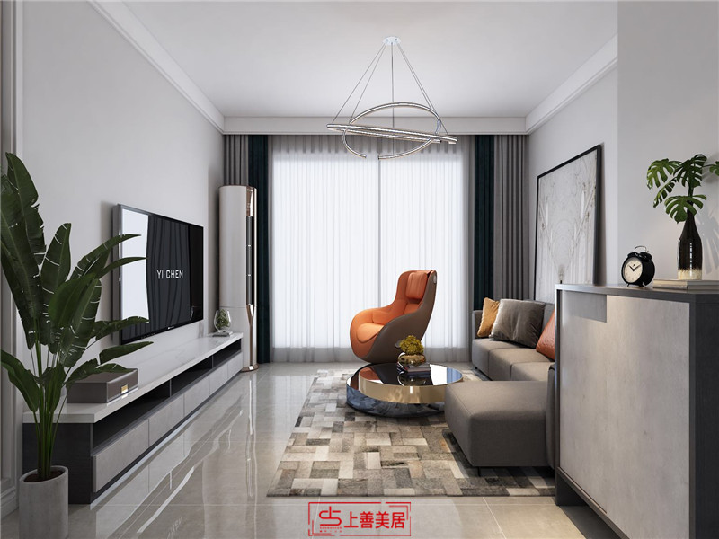 金盛悅府92平現(xiàn)代風(fēng)格