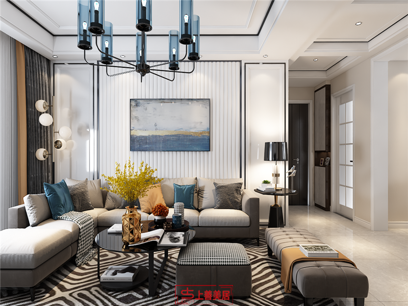 潤(rùn)都榮園117平現(xiàn)代風(fēng)格