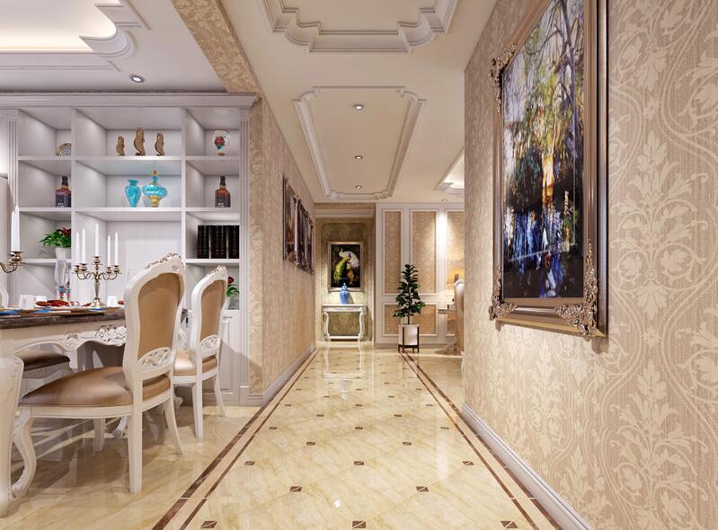 裝修樣板間120平方米三室二廳家