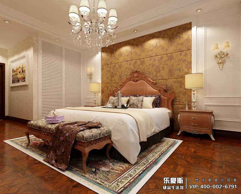 天下錦城200平米新中式裝修效果圖