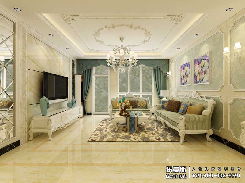 簡(jiǎn)歐風(fēng)格裝修效果圖