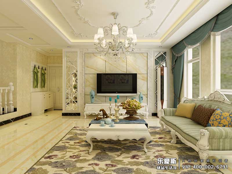 簡(jiǎn)歐風(fēng)格裝修效果圖