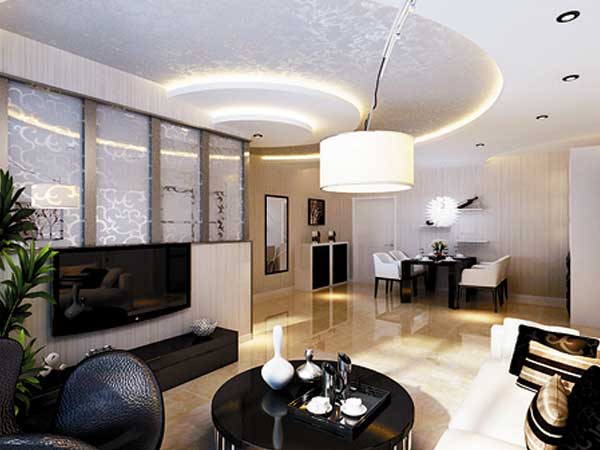 石家莊弧形吊頂效果圖