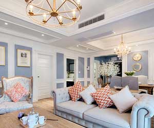 石家莊120平米美式裝修風(fēng)格 是你喜歡的菜嗎？