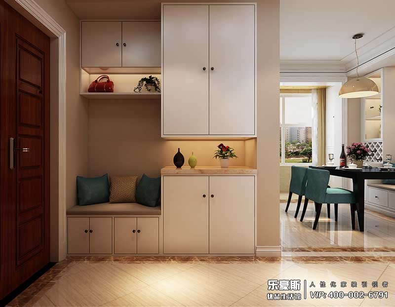 保利花園137平米簡約風格裝修效果圖