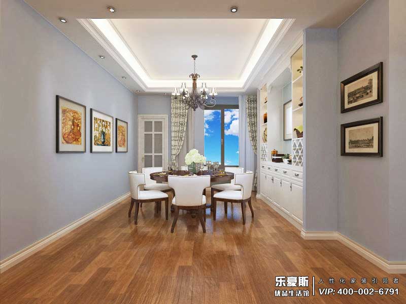 星河盛世208平米美式風格裝修效果圖