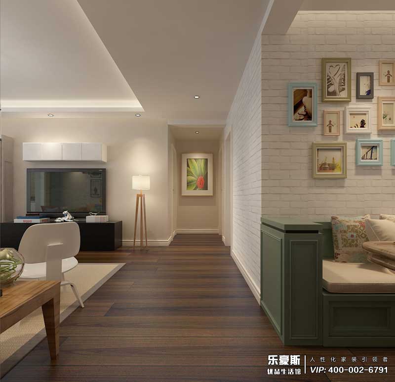 天海譽天下139平米北歐風(fēng)格裝修效果圖