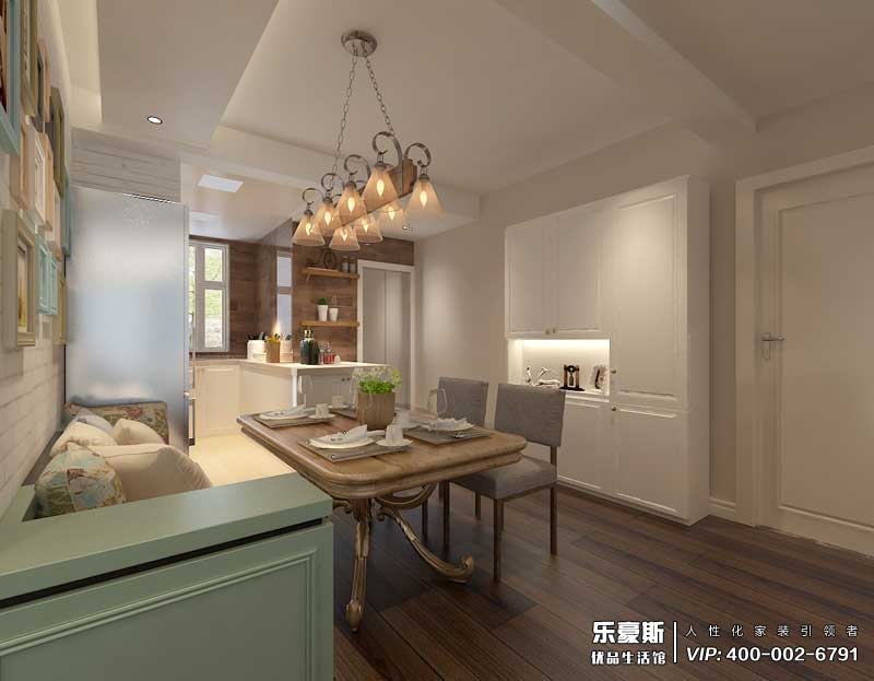 天海譽天下139平米北歐風(fēng)格裝修效果圖