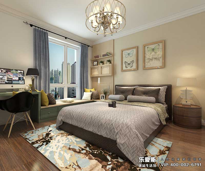 天海譽天下139平米北歐風(fēng)格裝修效果圖