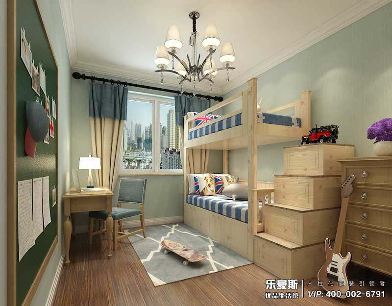 天海譽天下139平米北歐風(fēng)格裝修效果圖