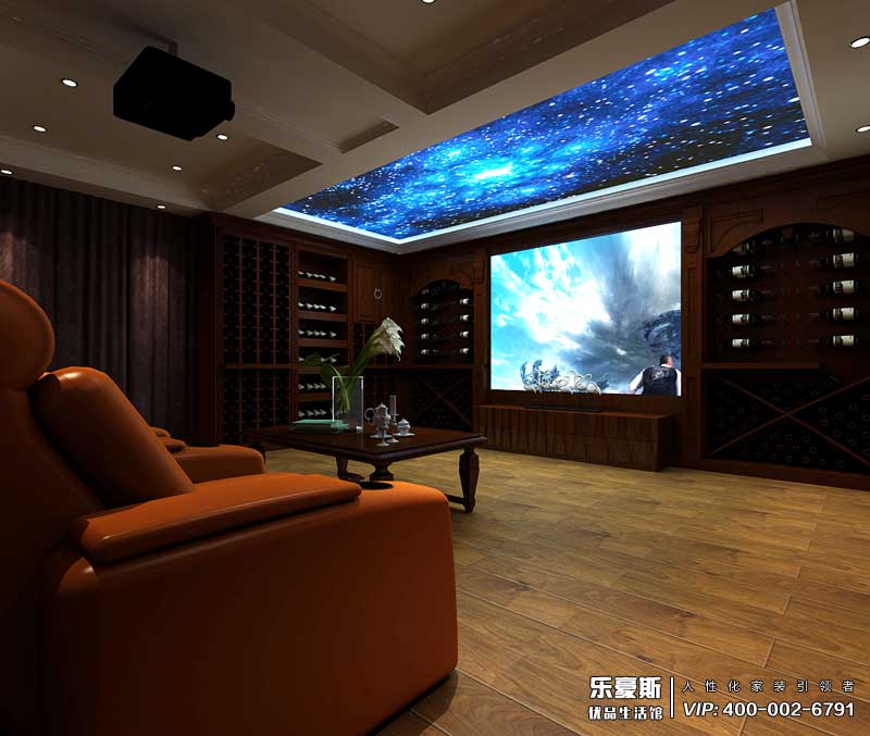 鑫界王府470平米混搭風(fēng)格裝修效果圖