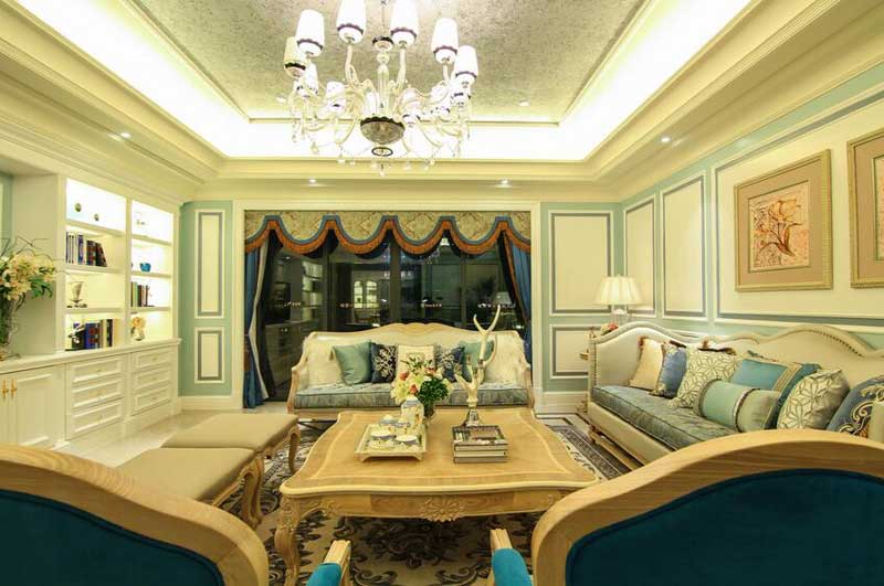 英式田園風(fēng)格別墅裝修效果圖