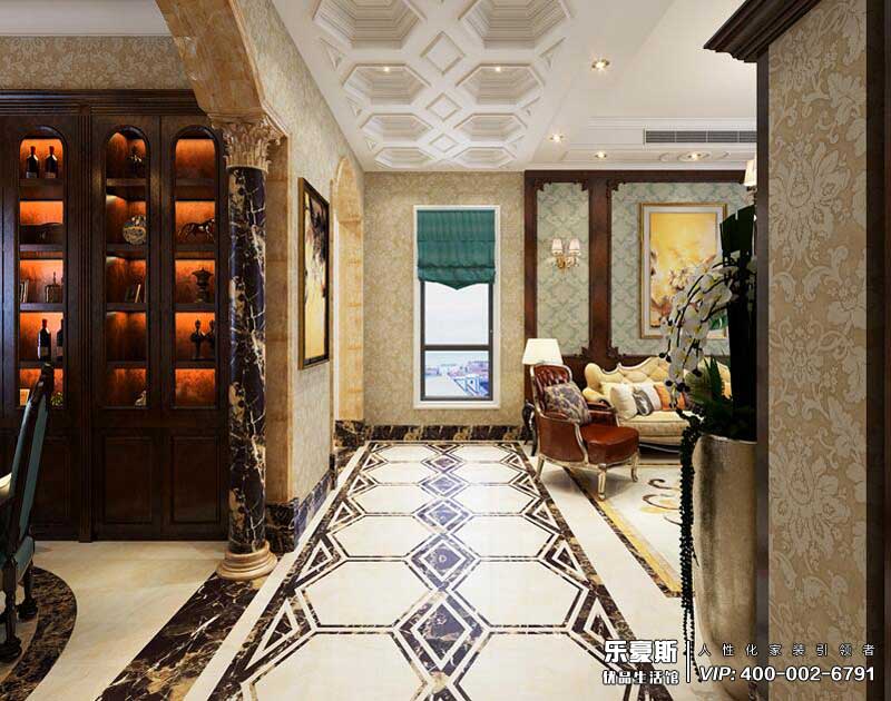 石家莊碧桂園240平米新古典風(fēng)格別墅裝修效果圖