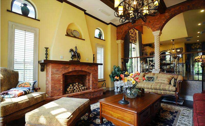 地中海風格別墅裝修效果圖