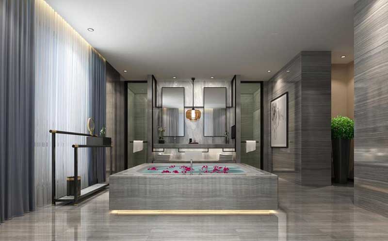 衛(wèi)生間別墅裝修效果圖