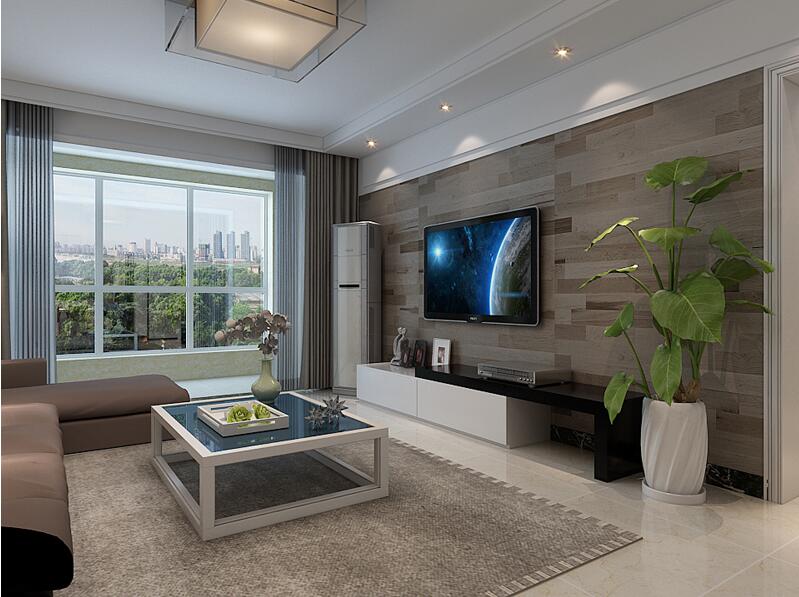 簡約電視墻裝修效果圖