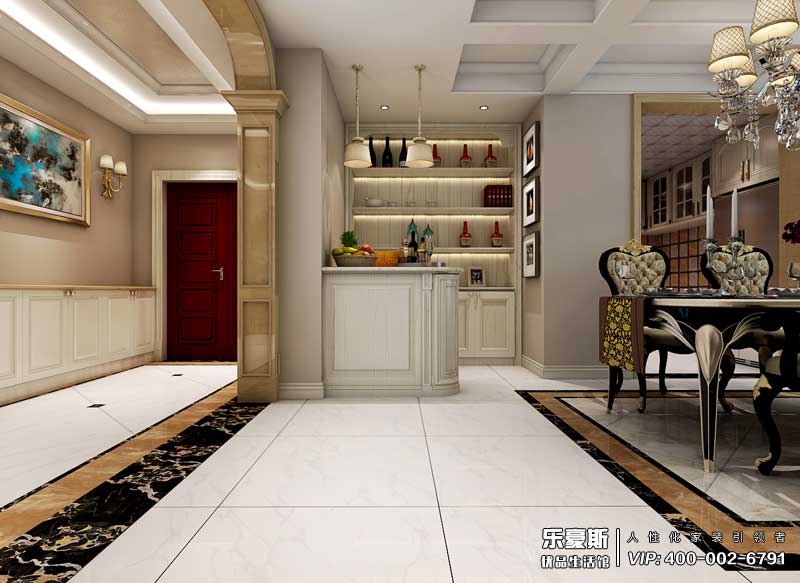 潤江慧谷歐式風格裝修效果圖