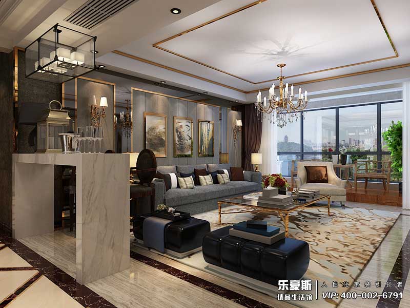 學(xué)府名城后奢風(fēng)格裝修設(shè)計