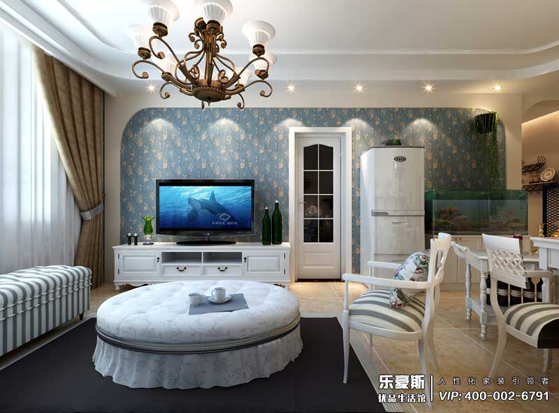 藍(lán)山國(guó)際田園風(fēng)格裝修