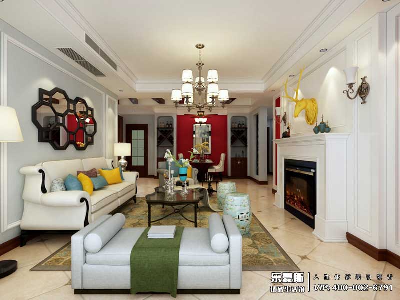 同祥城美式風(fēng)格裝修效果圖