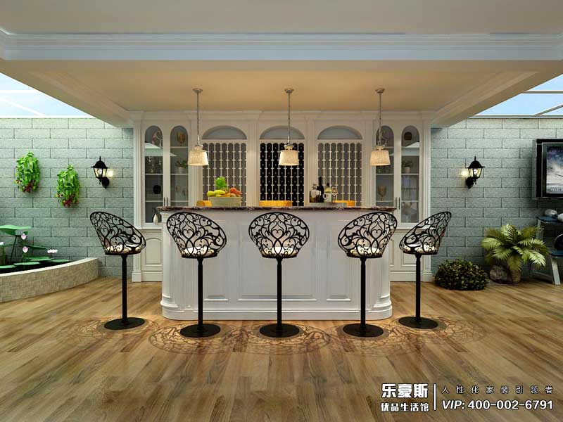 天下錦城300平米簡(jiǎn)歐風(fēng)格裝修