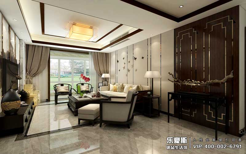 鑫界王府新中式裝修效果圖