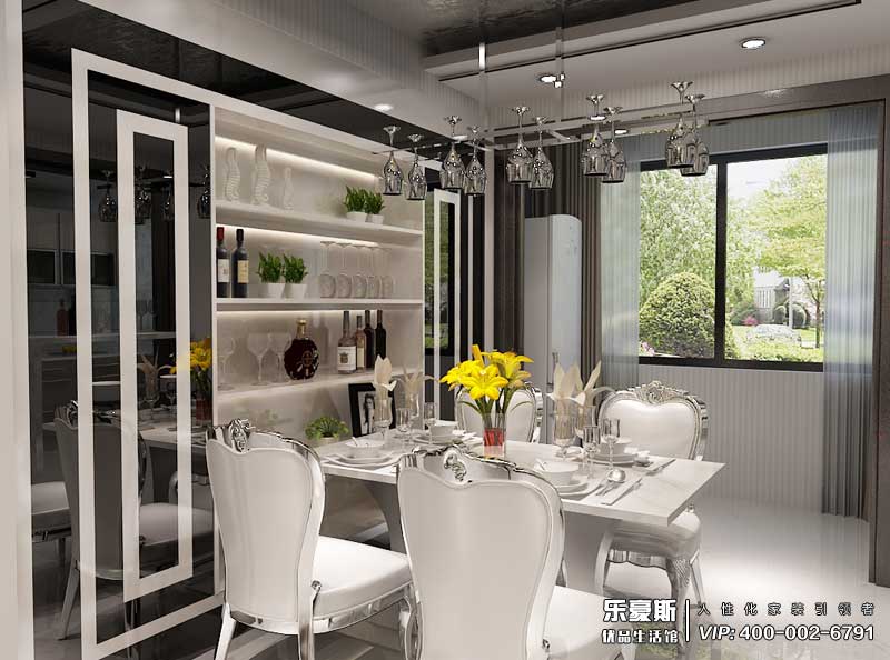 星湖國際花園現(xiàn)代裝修效果圖