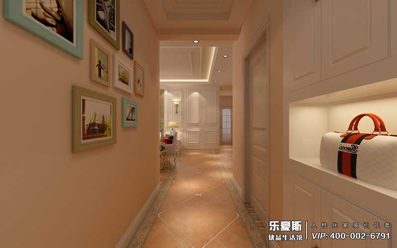 林蔭大院美式風格裝修效果圖