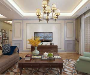 石家莊陽(yáng)光里美式風(fēng)格裝修設(shè)計(jì)，給你一座溫馨的小城